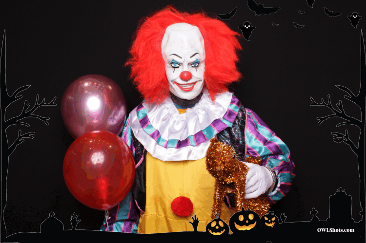 A Halloween brand activation, complete with a scene-stealing costume and animated overlays